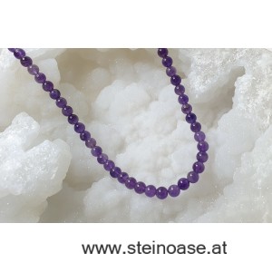 Kette Amethyst 6mm 